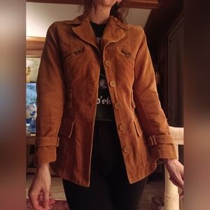 Mustard Yellow Corduroy Jacket